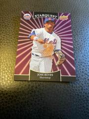 Jose Reyes #SQ-15 Baseball Cards 2009 Upper Deck Starquest Prices