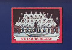 Blues Team Hockey Cards 1973 O-Pee-Chee Prices