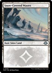 Snow-Covered Wastes [Foil] #229 Magic Modern Horizons 3 Prices