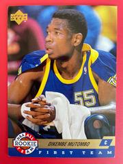 Dikembe Mutombo #AR2 Basketball Cards 1992 Upper Deck All-Rookies Prices