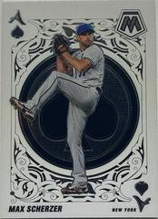 Max Scherzer #A-10 Baseball Cards 2022 Panini Mosaic Aces Prices