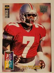 Joey Galloway [Player's Club Platinum] #8 Football Cards 1995 Collector's Choice Prices