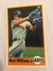 Matt Williams #116 Baseball Cards 1995 Fleer Panini Stickers Prices
