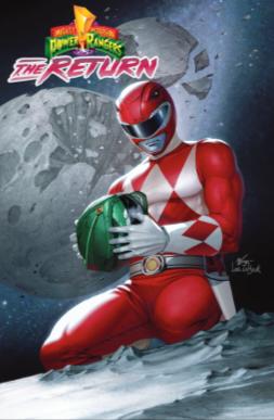 Mighty Morphin Power Rangers: The Return [Lee Foil] #1 (2024) Comic Books Mighty Morphin Power Rangers: The Return