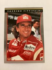 Emerson Fittipaldi #20 Racing Cards 1992 All World Prices