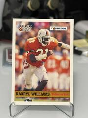 Darryl Williams #40 Football Cards 1992 Courtside Prices