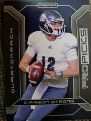Carson Strong Football Cards 2022 Pro Picks Premier Prices