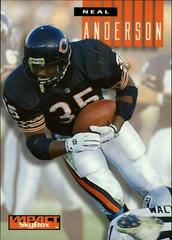 Neal Anderson #32 Football Cards 1994 Skybox Impact Prices