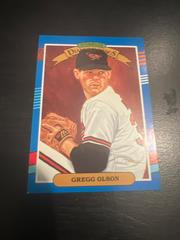 Greg Olson #23 Baseball Cards 1991 Donruss Diamond Kings Prices