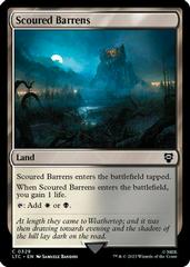 Scoured Barrens #329 Magic Lord of the Rings Commander Prices