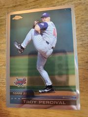 Troy Percival #244 Baseball Cards 2000 Topps Chrome Prices