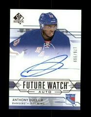 Anthony Duclair [Autograph] Hockey Cards 2014 SP Authentic Prices
