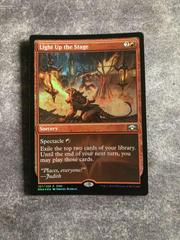 MtG Light up the Stage FNM Foil NM Free Shipping!