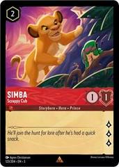 Simba - Scrappy Cub Lorcana Into the Inklands Prices