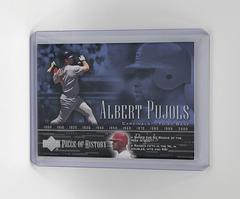 Albert Pujols Baseball Cards 2002 Upper Deck Piece of History Prices