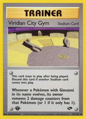 Viridian City Gym [1st Edition] #123 Pokemon Gym Challenge Prices