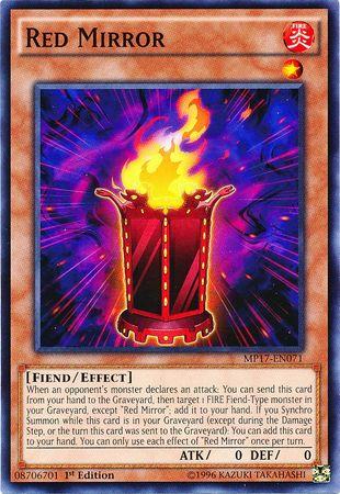 Red Mirror MP17-EN071 YuGiOh 2017 Mega-Tin Mega Pack