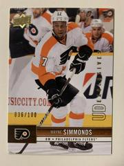 Wayne Simmonds #133 Hockey Cards 2012 Upper Deck Prices