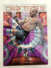 Ciryl Gane [Purple Laser] #20 Ufc Cards 2022 Panini Donruss UFC Craftsmen Prices