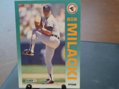 Bob Milacki #18 Baseball Cards 1992 Fleer Prices