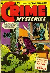 Crime Mysteries #12 (1954) Comic Books Crime Mysteries Prices