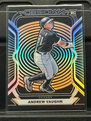 Andrew Vaughn [Electric Etch Orange] #7 Baseball Cards 2021 Panini Chronicles Obsidian Prices