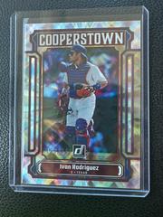 Ivan Rodriguez [Silver] #CT1 Baseball Cards 2023 Panini Donruss Cooperstown Prices
