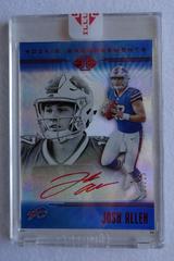 Josh Allen [Jersey Autograph Red] #119 Football Cards 2018 Panini Illusions Prices
