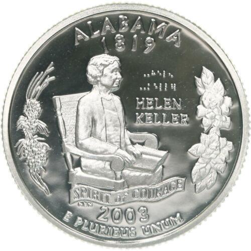 2003 S [CLAD ALABAMA PROOF] Coins State Quarter