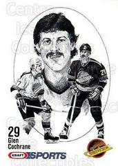 Glen Cochrane Hockey Cards 1986 Kraft Drawings Prices