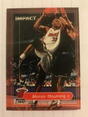 Alonzo Mourning #26 Basketball Cards 1999 SkyBox Impact Prices
