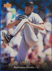 ben mcdonald #127 Baseball Cards 1995 Upper Deck Prices