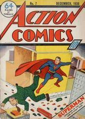 Action Comics #7 (1938) Comic Books Action Comics Prices
