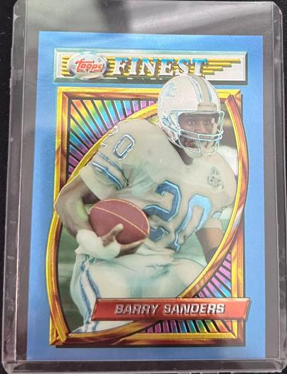 Barry Sanders [Refractor] #44 photo