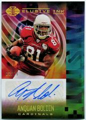 Anquan Boldin [Gold] Football Cards 2021 Panini Illusions Elusive Ink Autographs Prices