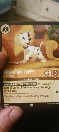 Dalmatian Puppy - Tail Wagger #4c photo