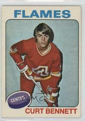 Curt Bennett #8 Hockey Cards 1975 O-Pee-Chee Prices