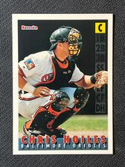 Chris Hoiles #98 Baseball Cards 1995 Bazooka Prices