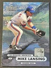 Mike Lansing Baseball Cards 1998 Metal Universe Prices