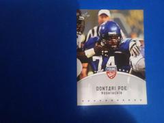 Dontari Poe #33 Football Cards 2012 Leaf Young Stars Prices