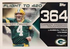 Brett Favre #BF364 Football Cards 2008 Topps Brett Favre Collection Prices