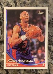 Alvin Robertson #65 Basketball Cards 1993 Topps Prices