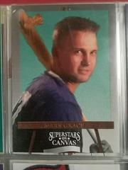 Mark Grace #8 Baseball Cards 1993 Studio Superstars on Canvas Prices