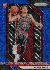 Trae Young [Fast Break Prizm Blue] #78 Basketball Cards 2018 Panini Prizm Prices