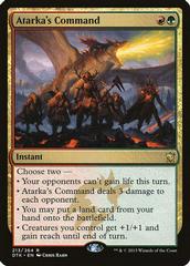Atarka's Command [Foil] Magic Dragons of Tarkir Prices