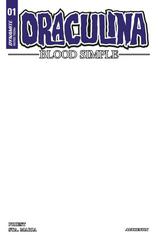 Draculina: Blood Simple [White Blank] #1 (2023) Comic Books Draculina: Blood Simple Prices