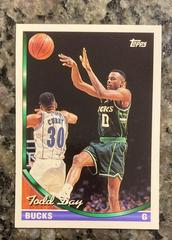 Todd Day #28 Basketball Cards 1993 Topps Prices