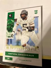 Correct. Pink Photo | Kayvon Thibodeaux [Pink] Football Cards 2022 Panini Chronicles Draft Picks