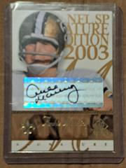 Archie Manning Football Cards 2003 SP Signature Signature Edition Prices