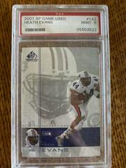 Heath Evans Football Cards 2001 SP Game Used Prices